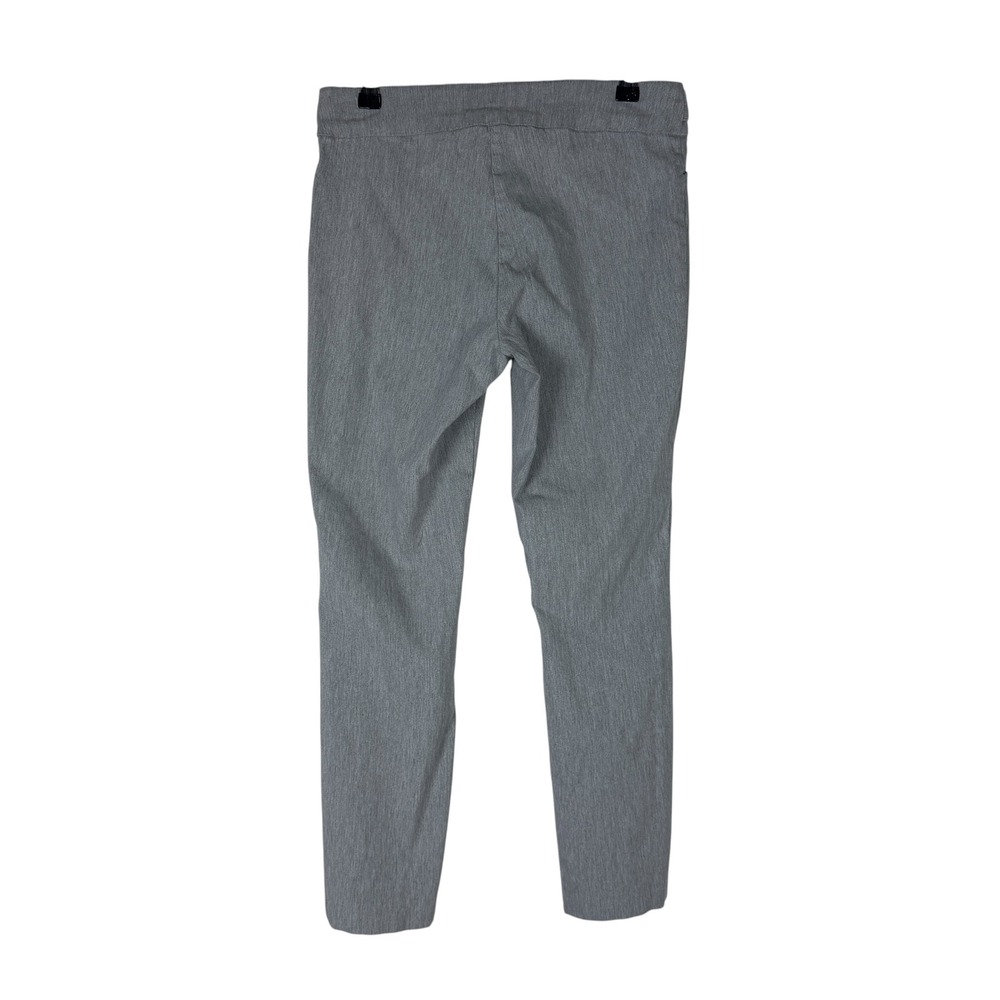Joe Benbasset Grey Pull On Slim Dress Pants Button Tab Women's Medium 9202728 - Picture 2 of 5
